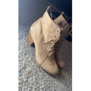 Some cute pink booties.